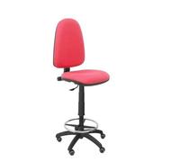 Ayna bali tabouret parquet rouge Roues