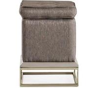 Tabouret Gris Meubles en bois élégants Design moderne Luxe Belle chambre à coucher Nouveau