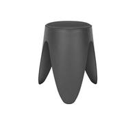 Tabouret Gris Tulipe en Polypropylène Empilable Ø46 cm - QARIS - ALTOBUY Gris G