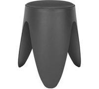 Tabouret Gris Tulipe en Polypropylène Empilable Ø46 cm - QARIS - ALTOBUY Gris G