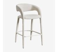Tabouret haut 75 cm tapissé Arazeina