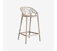Tabouret haut en polypropylène Ores Moka Brown ¿65 cm