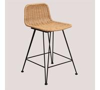 SKLUM Tabouret Haut en rotin Sunset Vali ↑62 cm