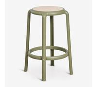 Tabouret haut Omara Vert Olive Intense ¿75 cm