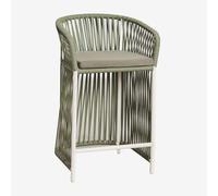 Tabouret haut Sophie Vert Militaire Clair ¿65 cm