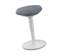 Tabouret Leitz Ergo Active Réglable Ergonomique Assise Confort Gris