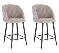 Tabouret Lot de 2 T. Queen Vision