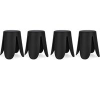 Tabouret Lot de 4 T. Imogen noir