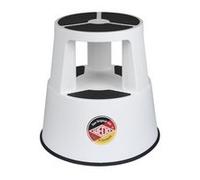 Tabouret marchepied SuperStep, en plastique, blanc