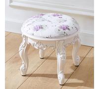 Tabouret ottoman en cuir synthétique, repose-pieds rond et rectangulaire, banc à chaussures d'entrée, tabouret de canapé de salon, pieds en ABS durables, capacité de poids de 136 kg