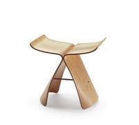 Tabouret Papillon Vitra en Érable