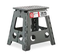 Tabouret pliable escabeau rangement facile salle de bain enfants 1,5 kg pliable
