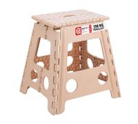 Tabouret pliable escabeau rangement facile salle de bain enfants 1,5 kg pliable