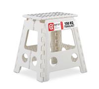 Tabouret pliable escabeau rangement facile salle de bain enfants 1,5 kg pliable