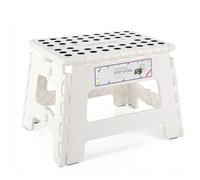 Tabouret pliable pour enfants de 22 cm - Marchepied pour enfants, chaise pliante en plastique pliable, marchepied pour enfants (blanc) [Tabouret pliant de haute qualité]Ce tabouret pliant est fabriqué