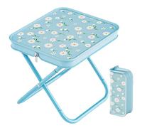Tabouret pliable Siège de Chaise Léger et Résistant pour un Intensif | Tabouret d'appoint robuste pliant Pour Cuisine Camping Bar Salle De Bain Dortoir Extérieur Jardin Patio Randonnée