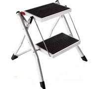 Tabouret pliant – 2 à 4 marches – Échelle portable – Pieds antidérapants – Pour l'intérieur et l'extérieur – Usage domestique et professionnel