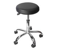 Tabouret Pour Cabinet Médical Windhoek, Simili-Cuir Noir Multicolore