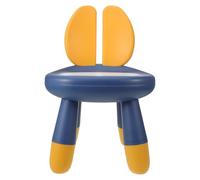 Tabouret pour Tout-petits en Plastique, Dossier Solide, Coins Arrondis | Style Dessin Animé, Assise Cylindrique, Aide à S’asseoir Correctement, Usage Maison et Maternelle