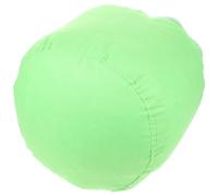 Tabouret Rond Confortable Maison, Repose-Pieds Surélevé Antidérapant | Velours Peluche et Mousse, Usage Salle de Bain ou Lavage des Pieds, Réutilisable, Vert Clair