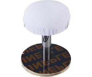 Tabouret rond de planche à repasser en bois avec éponge - planche à repasser pour la couture, l'artisanat et le ménage