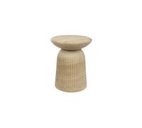 BRISON - Tabouret en béton effet pierre Beige