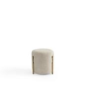 Tabouret rond Pouf Tabouret de pied Tabouret rembourré Tabouret de siège Nouveau
