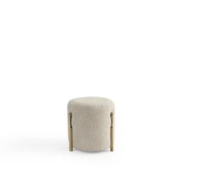 Tabouret rond Pouf Tabouret de pied Tabouret rembourré Tabouret de siège Nouveau