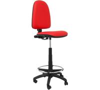 Tabouret rouge de parabole d'Ayna