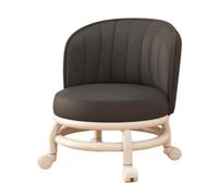 Tabouret roulant à roulettes souple et ergonomique, siège bas et esthétique | siège roulant, chaise de pédicure pour maison séjour cuisine salle de bain bureau magasin garage salon travail dortoir