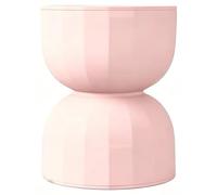 Tabouret Sablier Nordique, Pouf Multicolore en Plastique, SièGe Polyvalent pour Appartement (45 * 36 Cm/17,71 * 14,17 Po)(Pink)