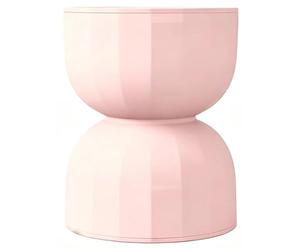 Tabouret Sablier Nordique, Pouf Multicolore en Plastique, SièGe Polyvalent pour Appartement (45 * 36 Cm/17,71 * 14,17 Po)(Pink)