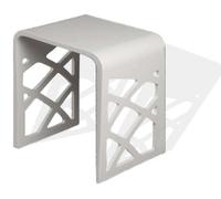 Tabouret salle de bain en solid surface - Fuji
