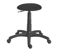 Tabouret Saturn tissu noir
