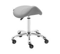 physa YORK LIGHT GRAY Tabouret selle de cheval ergonomique Siège selle Tabouret selle Siège selle ergonomique