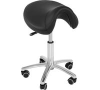 Tabouret selle Expondo physa - 500 - 640 mm - 150 kg - Noir