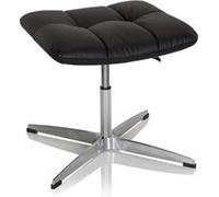 HJH Office Tabouret SARANTO – similicuir rembourré Noir