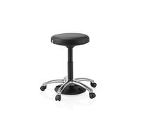 hjh Office Operator Step Tabouret pivotant Noir