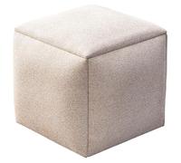 Tabouret Tabouret rembourré Tabouret en tissu Beige Tabouret de maquillage Moderne