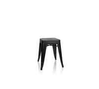VANTAGGIO - Tabouret de bistrot Noir mat