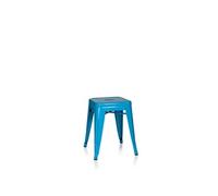 Tabouret VANTAGGIO métallique bleu clair