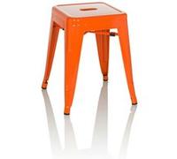 Tabouret VANTAGGIO métallique orange hjh OFFICE Orange G