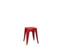 Tabouret VANTAGGIO métallique rouge