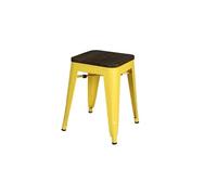 - Tabouret vintage Liv H46 cm - Jaune - LIV