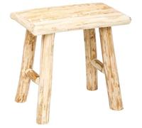 Tabouret ""Woody"" peuplier - Atmosphera Créateur d'intérieur