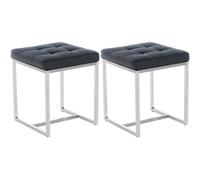 Tabourets bas Barci - Noir