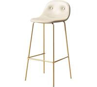 Tabourets de Bar industriels pour îlot Central, Hauteur comptoir, rembourrés, chaises de Cuisine Modernes, Assise Confortable, Ensemble de 2