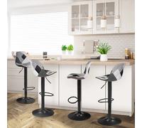 Tabourets de bar KARL x4 - Patchwork