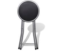 Tabourets de bar pliables 4 pcs Similicuir_2 ans garantie_98273