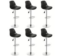 Tabourets de bar - Tabourets - Tabourets de cuisine - Tabourets de comptoir - Tabourets - Lot de 6 - Pivotants